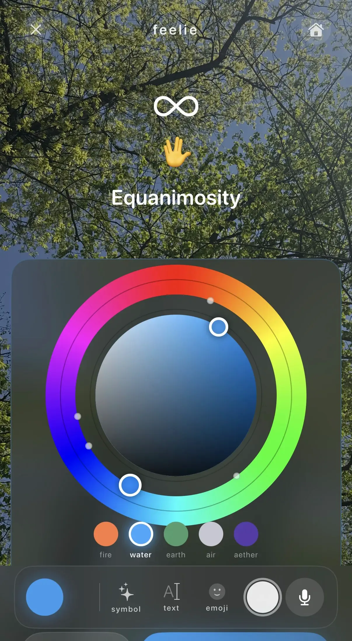 Feelies app screenshot